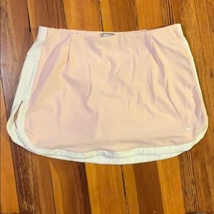 Pale pink Nike workout/tennis skirt